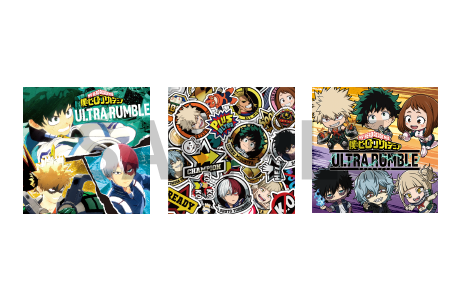 オリジナルステッカー3枚1組セット